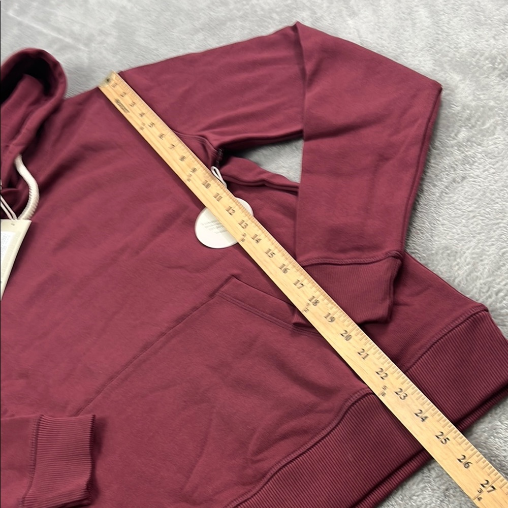 NEW Pact S Womens‎ Red Burgundy Hoodie Unisex One-for-All Hoodie - Picture 5 of 12